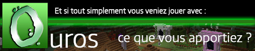 Serveur Minecraft Ouros.fr