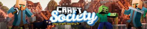 Serveur Minecraft Craft Society